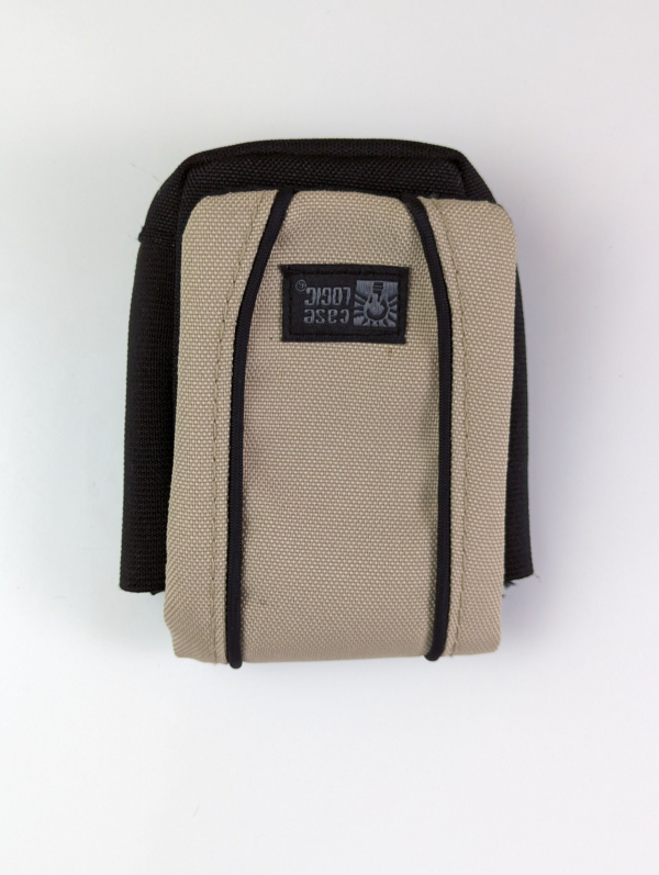 Nice Vintage Case Logic Textile Pouch Belt Mountable Camera Travel Bag for Digital Cameras