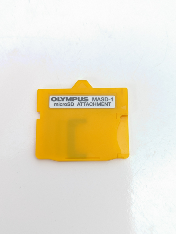 Rare Vintage Olympus MASD-1 microSD Attachment Adapter TF to XD Card Use MicroSD on Fuji Olympus Cameras