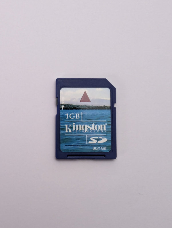 Vintage Kingston 1GB SD Card Memory Card for Old Cameras - Made in Taiwan!