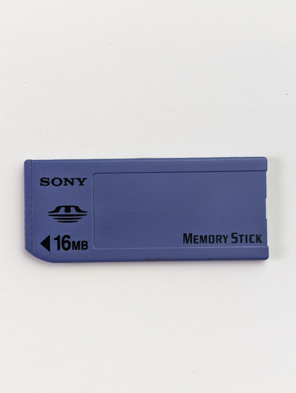 Rare Vintage 16 Mb Sony Memory Stick for Sony Cyber-shot Cameras MSA-16A - JAPAN!