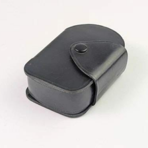 Vintage Leather Light Meter Case - Black