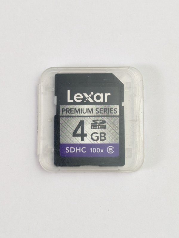 Lexar Premium Series 4GB SDHC Memory Card UHS I 100x Class 6