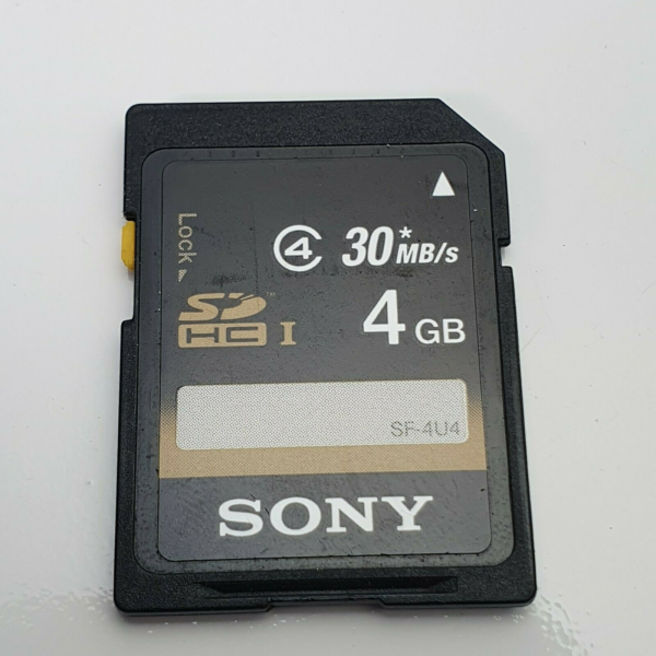 Genuine Original Sony SD Card 4GB Class 4 30MB/s Memory card SDHC I SF-4U4