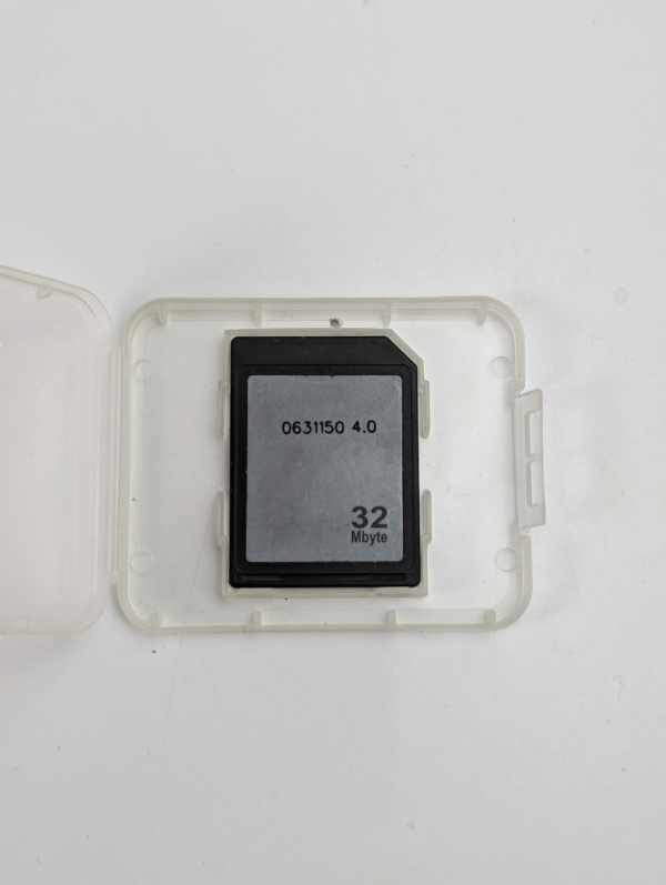 Nice Vintage MMC 4.0 Memory Card Multi Media Card 32MB with Plastic Holder