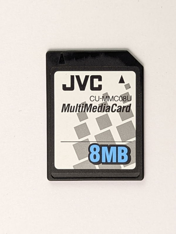 Rare! JVC CUMMC08u MMc 8MB Card Memory Card for JVC GR-D MiniDV Cameras - Japan