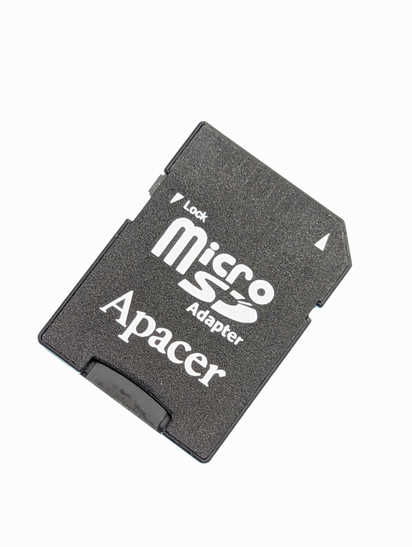 Vintage OEM Apacer Adapter microSD to Full SD for Old Cameras & Phones