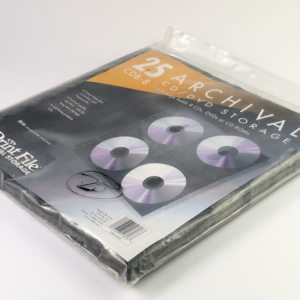 PrintFile 25 Archival Cd/DVD Storage CBD-8 For 200 discs - Made in United States