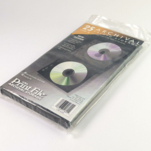 PrintFile 25 Archival CD/DVD Storage CBD-4 for 100 discs - Made in United States