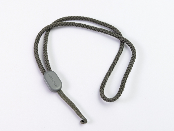 Vintage Olympus Hand Strap Wrist Strap - Olympus Camedia Series of Digital Cameras - Grey