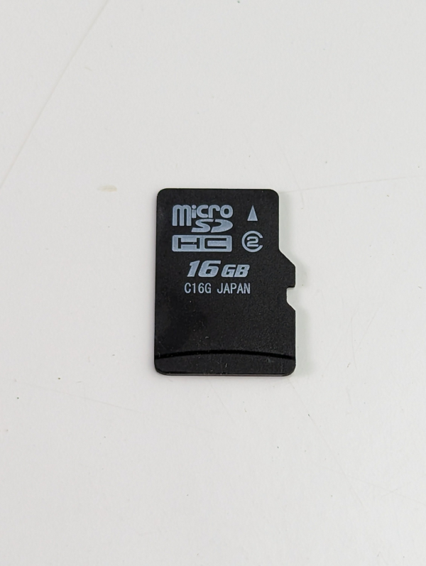 Nice Vintage Unbranded 16GB micro SDHC Card Memory Card Class 2 TF Card - Made in Japan
