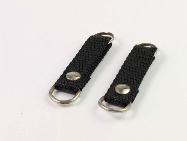 Vintage Camera Case Lugs With Metallic Strap Connection Rings