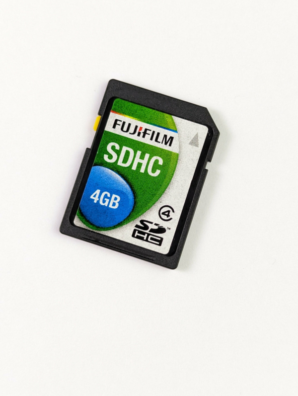 Vintage Fujifilm 4GB SDHC Card Memory Card Class 4 SD card - Japan