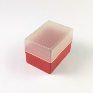 Nice Vintage Photo Slides Holder Plastic Case For Photographic Slides Red/White