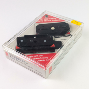 Nice Vintage Universal Mounting Plate + Camera Auto Quick Release by Saunders - Made in USA