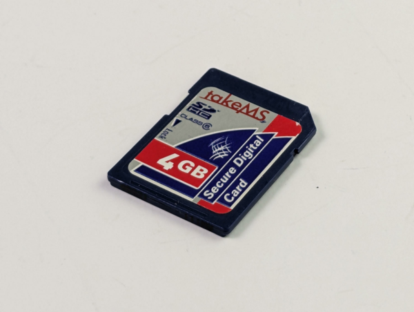 Vintage TakeMS SDHC 4GB SD Card Class 6 For Old Cameras