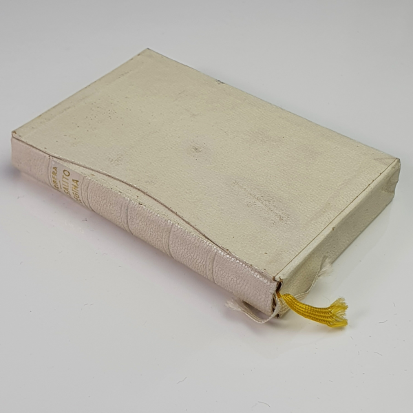 Rare! Vintage Religious Book 1966 Misalito Regina with Cardboard Protection - P. Luis Ribera Claretiano