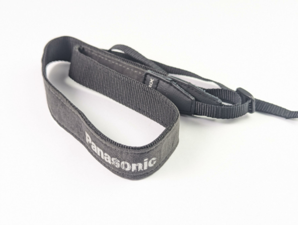 Nice Vintage Panasonic Lumix Strap Black White Logo