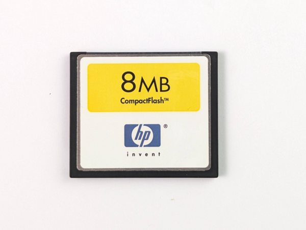 Rare HP 8MB CompactFlash Memory Card CF Card by HP Invent Vintage (2001)