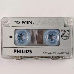 Vintage Philips 15 min LFH 0002 Micro Cassette Tape for Voice Recorder - Austria