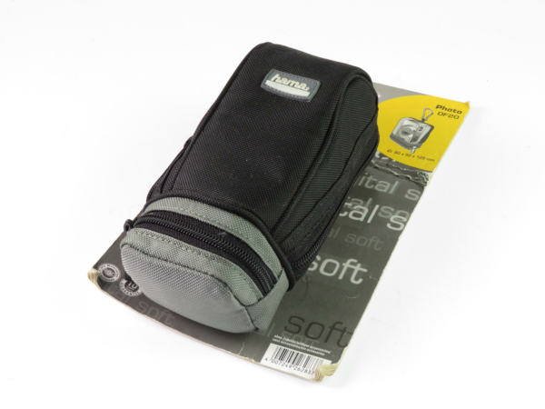 RARE! Not Used Hama DF20 Camera Bag Belt Mountable For Digital Cameras - Black/Grey