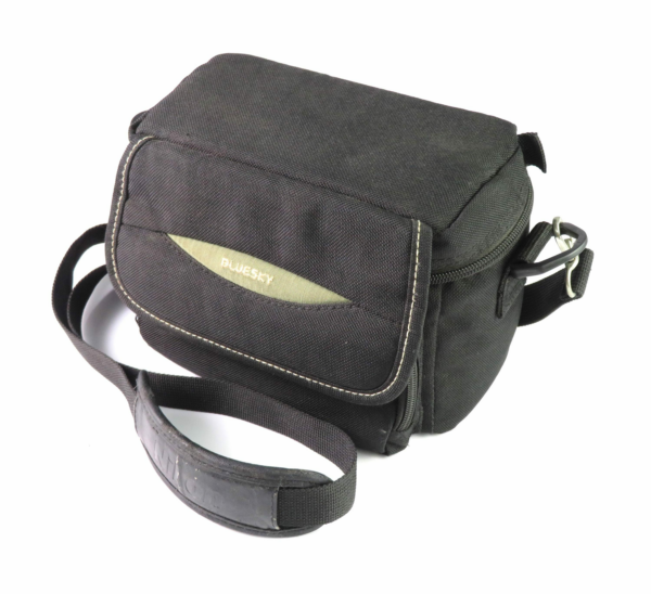 Nice Vintage Bluesky Bag Belt Mountable With Strap For Handycam Black