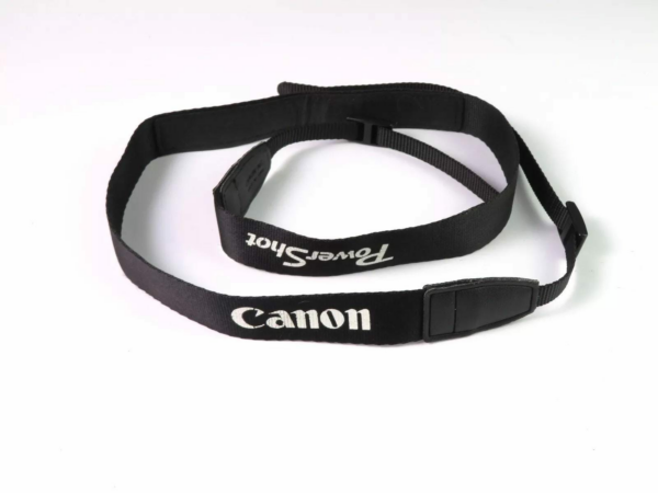 Vintage Canon PowerShot Neck Strap Shoulder Strap Black