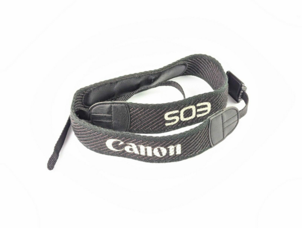 Nice Black Canon EOS Neck Strap Wide Shoulder Strap With a Viewfinder Cover