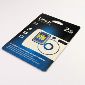 Vintage Genuine Lexar Multi-Use SD Card 2 GB Class 2 Memory Card - Sealed