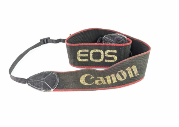 Vintage Wide Canon Neck Strap for Canon EOS SLR Film Cameras -  Made in Japan