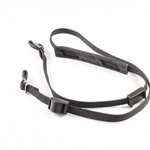 Vintage Neck Strap Unbranded From Russian Zenit Camera DF-300X Viewfinder Cover - Black