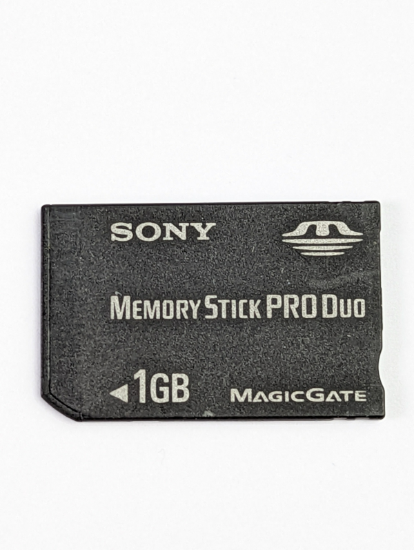 Rare Vintage OEM Sony Memory Stick ProDuo MagicGate 1GB for PSP Sony Cyber-shot