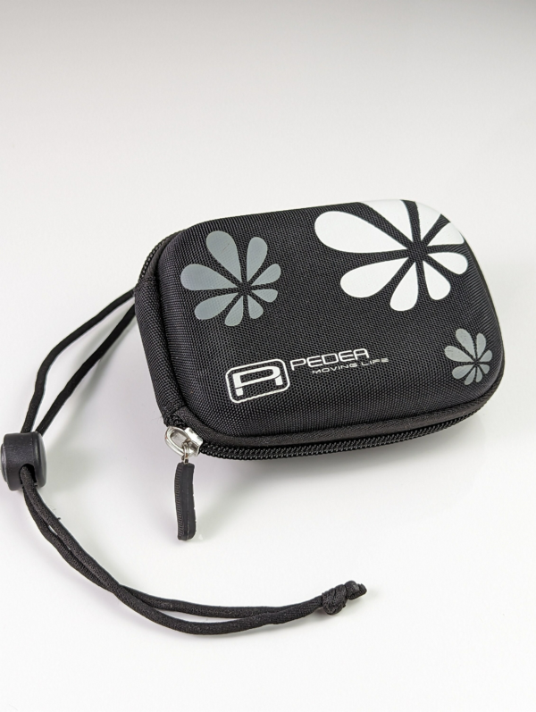 Vintage PEDEA Hard Case for digital cameras Belt Mountable with Neck Strap