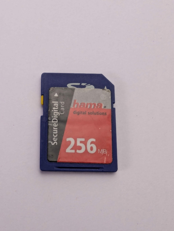 Nice! Vintage Hama 256 MB SD Memory Card for Old Digital Cameras and devices - Taiwan