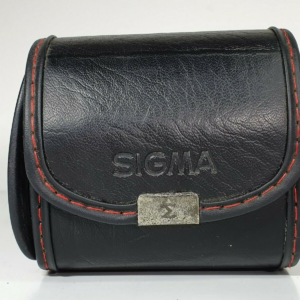 Nice Vintage Sigma Hard Leather Case Shell Padded Case for Sikma Lenses - Made in Japan