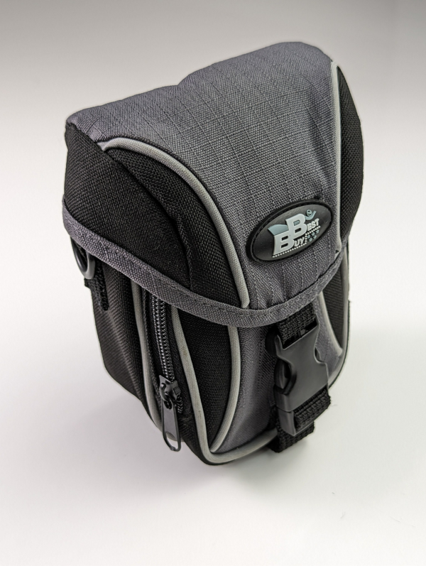 Vintage Best Buy Travel Case Belt Mountable Camera Case for Digital/Film Cameras - Black / Grey