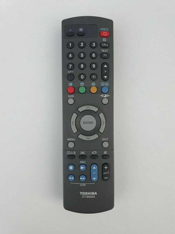 Genuine Toshiba CT-90004 Remote Control for TV VTR 43PJ93B 32ZD98B 32WD98B