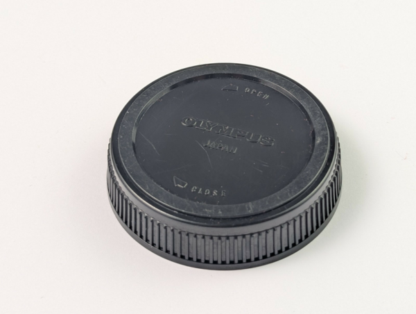 Genuine Olympus OM Twist-on Rear Lens Cap - Made In Japan