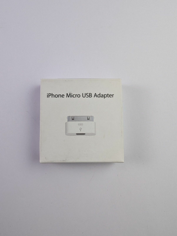 Genuine Apple iPhone Micro USB 30 pin male to Micro USB female Apple MD099ZM/A