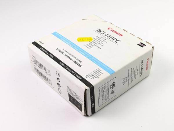 New Genuine Canon BCI-1411PC Cyan Ink Tank for W7200/W8200/W8400 Exp. Japan