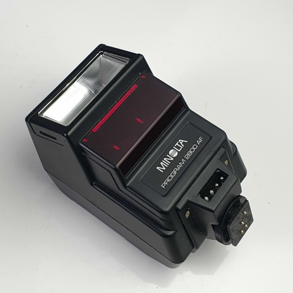 Minolta Program 2800 AF Electronic Hot Shoe Flash Flashgun JAPAN