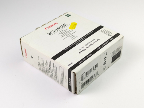 New Genuine Canon BCI-1411BK Black Ink Tank for W7200/W8200/W8400 Exp. Japan