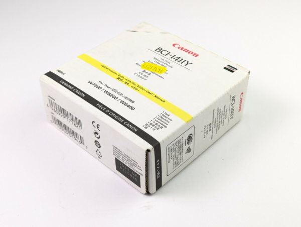 New Genuine Canon BCI-1411Y Yellow Ink Tank for W7200/W8200/W8400 Exp. Japan