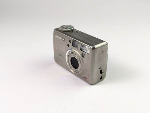 Rare Vintage Pentax Optio 430 RS Digital Camera 4 MPx 3x Zoom Metal Body NO Batt