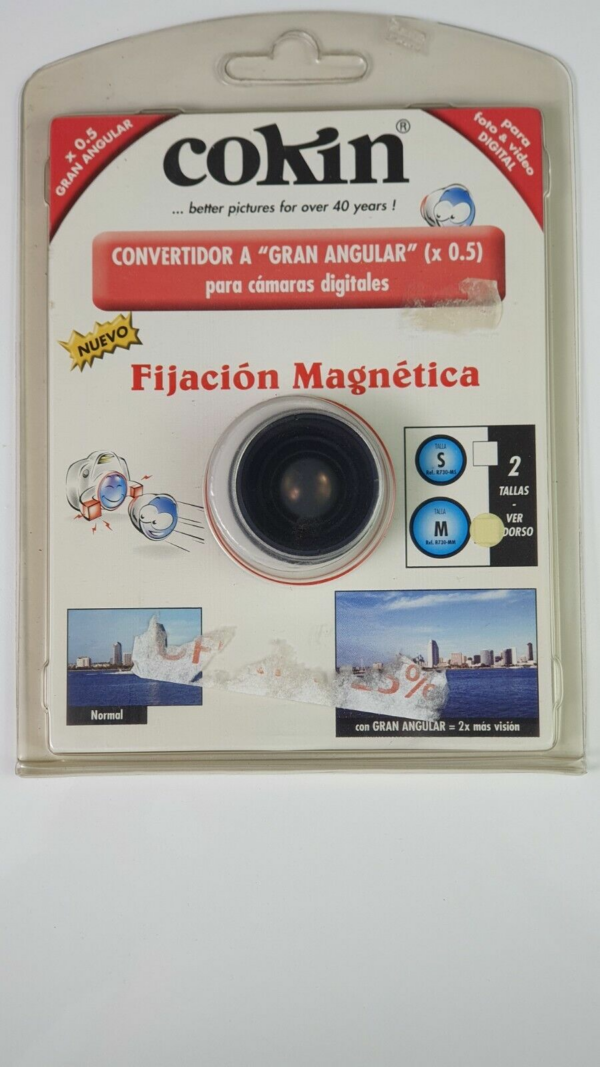 Vintage Collectible COKIN Magne-Fix x0.5 Gran Angular - New - Old Stock