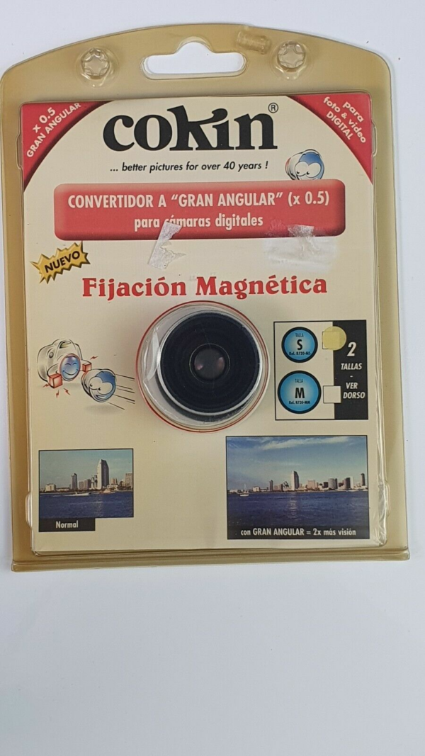 Vintage Collectible COKIN Magne-Fix x0.5 Gran Angular - New - Old Stock