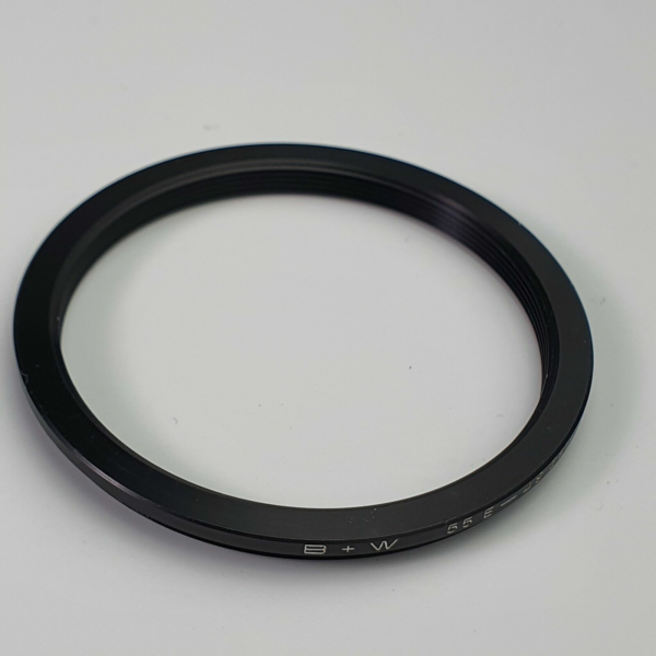 Vintage Genuine Original Adapter Ring B+W 55E-49ES Made in Germany - Excellent