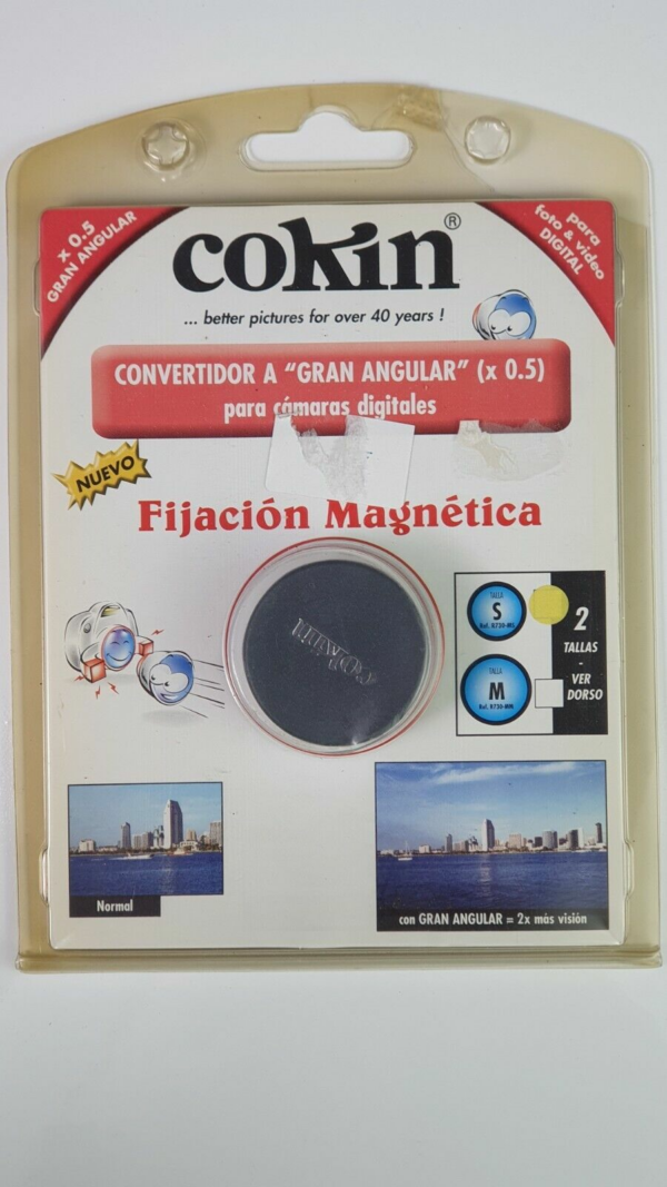 Vintage Collectible COKIN Magne-Fix x0.5 Gran Angular - New - Old Stock