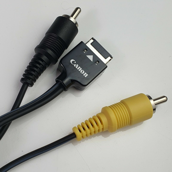 Genuine Original Canon HR5 A/V cable For Canon DIGITAL IXUS V1/V2/V3 JAPAN!