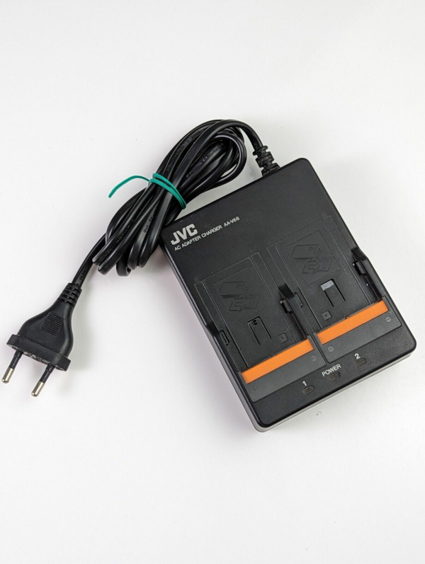 Genuine OEM JVC AA-V68EG Dual Adapter Charger for BN-V607U Batt. for GR-DVL9500