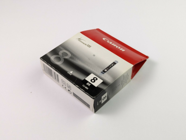 Genuine Canon Pixma 8 Black 13ml ChromaLife 100 Made in Japan for Pixma Series